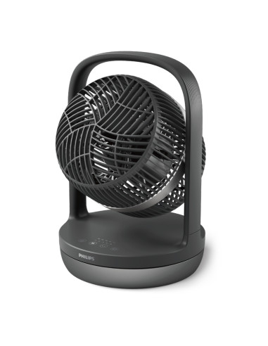 Philips Serie 3000 Ventilatore da tavolo CX3050/01, Flusso d'aria 738 m³/h, Ultra silenzioso 23db