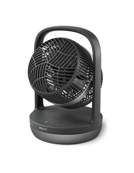 Philips Serie 3000 Ventilatore da tavolo CX3050/01, Flusso d'aria 738 m³/h, Ultra silenzioso 23db