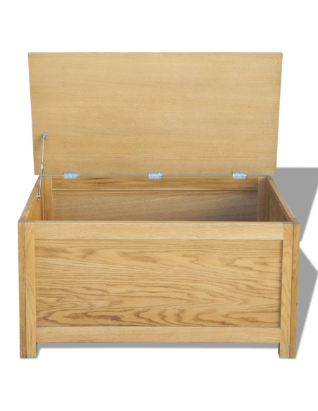 Scatola Portaoggetti 90x45x45 cm in Massello di Rovere