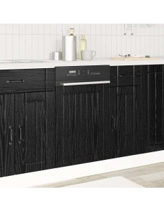 Mobile da cucina Rovere Nero 45 x 1,5 x 67 cm Legno multistrato