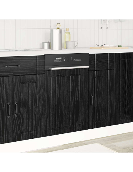 Mobile da cucina Rovere Nero 45 x 1,5 x 67 cm Legno multistrato