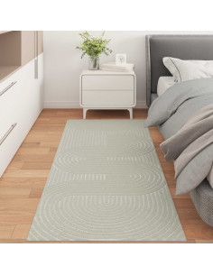 Tappeti per area HUARTE Verde 150 x 80 cm Poliestere