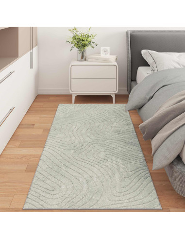 Tappeti per area HUARTE Verde 200 x 80 cm Poliestere