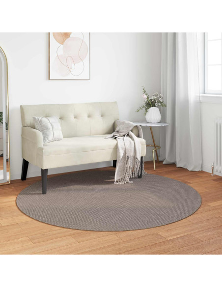 Tappeti per area Rotondo HUARTE Talpa Ø 120 CM Poliestere