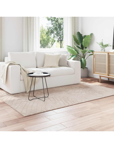 Tappeti per area HUARTE Beige 170 x 120 cm Poliestere