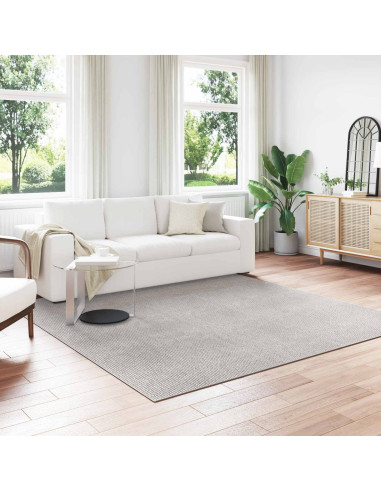 Tappeti per area HUARTE Crema e Grigio 240 x 240 cm Poliestere