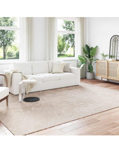 Tappeti per area HUARTE Beige 340 x 240 cm Poliestere