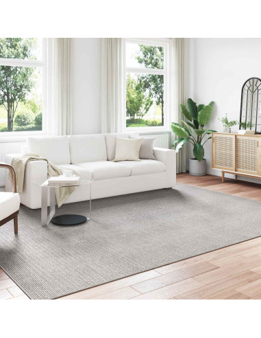 Tappeti per area HUARTE Crema e Grigio 340 x 240 cm Poliestere