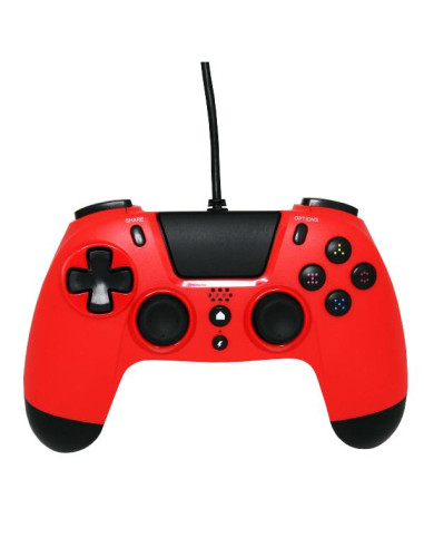 VX4 WIRED GAMEPAD PS4 PC RED