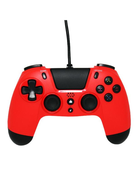 VX4 WIRED GAMEPAD PS4 PC RED