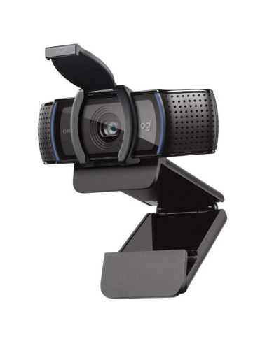 WEBCAM LOGITECH C920S Full HD 1920X1080 30 fps USB Messa a fuoco automatica microfono incorporato clip universale 960-001252