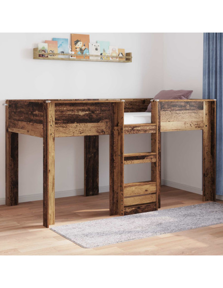 Letto a Castello per Bambini Legno vecchio 100 x 200 cm