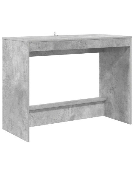 Scrivania Letto Grigio cemento 100 x 45 x 75 cm