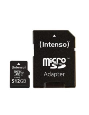 MICRO SD CON ADATTATORE 512GB UHS-I
