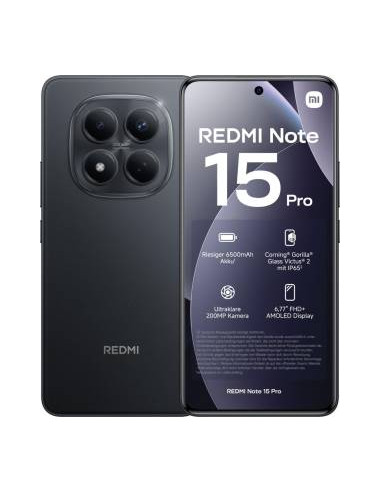 Xiaomi Redmi Note 15 Pro 8+256GB 6.77" Black EU