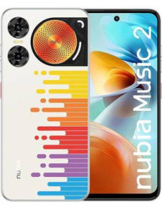 ZTE Nubia Music 2 4+128GB 6.7" Melody Wave White EU