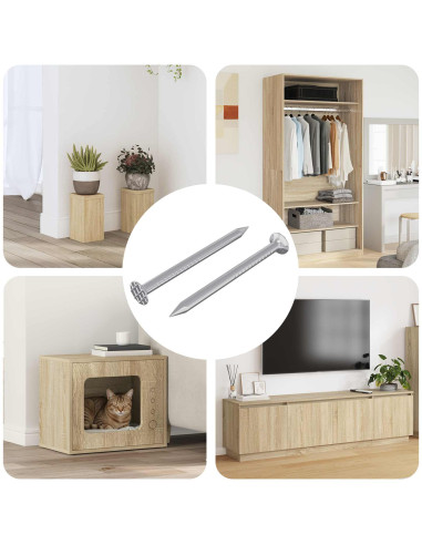 Viti confermat 2 pcs Argento Ø5 x 40 mm Metallo