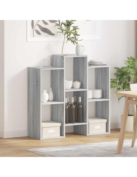 Credenza Grigio Sonoma 90 x 30 x 90 cm
