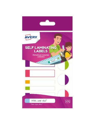 ETICHETTE SCUOLA FLUO MYFAM