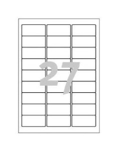 ETIC. RIMOVIBILI 63 5X29 6 LASER