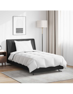 Duvet Invernale con cuscino 2 pcs Bianco Piuma d'anatra