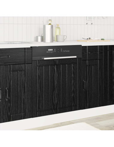 Mobile da cucina Rovere Nero 60 x 1,5 x 67 cm Legno multistrato
