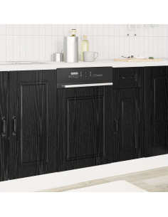 Mobile da cucina Rovere Nero 45 x 1,5 x 67 cm Legno multistrato