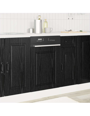 Mobile da cucina Rovere Nero 45 x 1,5 x 67 cm Legno multistrato
