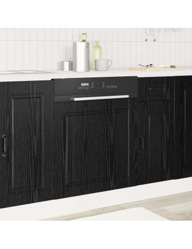 Mobile da cucina Rovere Nero 60 x 1,5 x 67 cm Legno multistrato