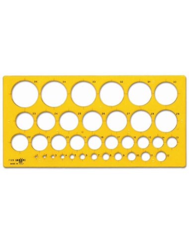 MASCHERA CERCHI 1/35 MM