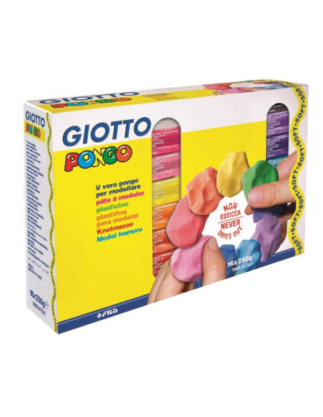 CF16 PANETTI PLASTILINA250G COL.ASS