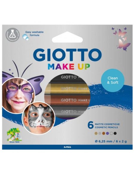 GIOTTO MAKE UP AST6 MAT COL MET ASS