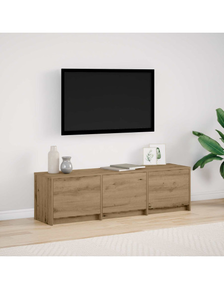 Mobile TV Rovere artigianale 140 x 34 x 40 cm Legno multistrato