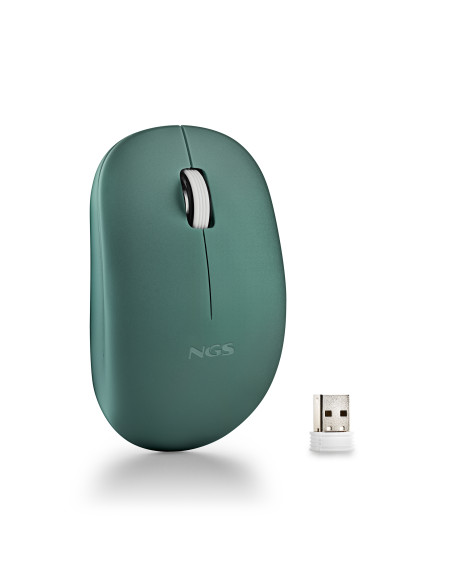 NGS FOG PRO mouse Ufficio Ambidestro RF Wireless Ottico 1000 DPI