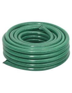 Set Tubo da Giardino con Raccordi Verde 0,75" 10 m in PVC