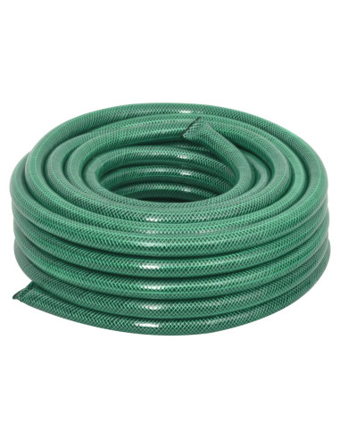 Set Tubo da Giardino con Raccordi Verde 0,75" 10 m in PVC