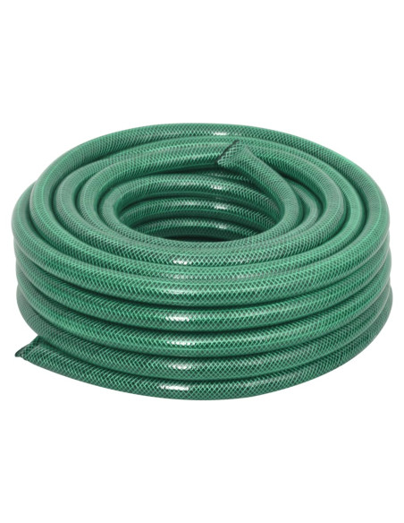 Set Tubo da Giardino con Raccordi Verde 0,75" 10 m in PVC