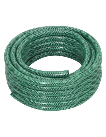 Set Tubo da Giardino con Raccordi Verde 0,5" 30 m in PVC