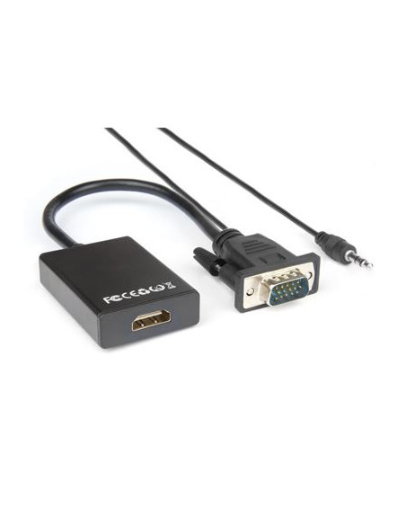 CAVO VIDEO VGA A HDMI F JACK 3.5MM