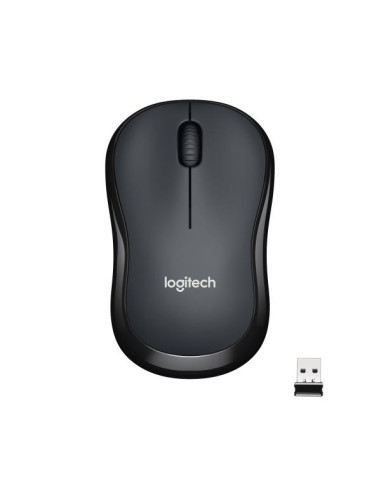 Logitech M220 SILENT Mouse Wireless, 2,4 GHz con Ricevitore USB, Tracciamento Ottico 1000 DPI, Durata Batteria di 18 Mesi, Ambid