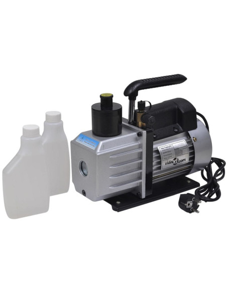 Kit Pompa di Aspirazione 50 L/min con Manometro a 2 Vie