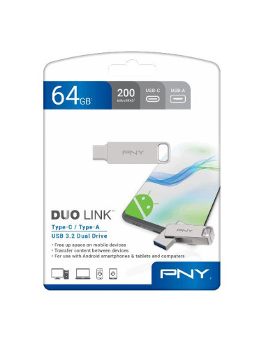 DUO LINK USB 3.2 TYPE-C 64GB