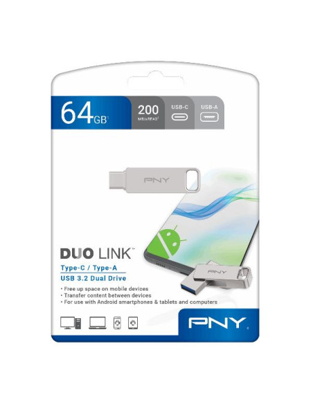 DUO LINK USB 3.2 TYPE-C 64GB