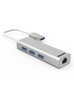 HUB 3 PORTE USB 3.0 + LAN RJ45