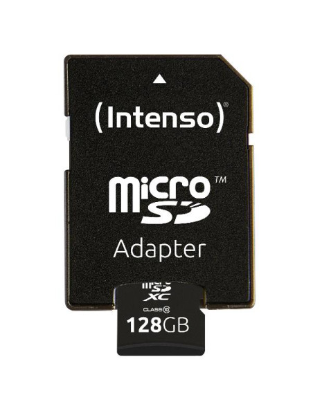 MICRO SD CON ADATTATORE 128GB C10