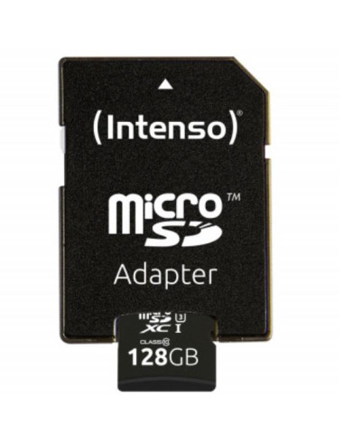 MICRO SD CON ADATTATORE 128GB UHS