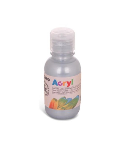 PRIMO COL ACRILICO 125ML ARGENTO