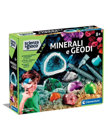Clementoni Science & Jeu laboratoire MINERALI E GEODI