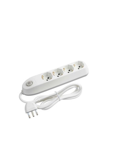 MULTIPRESA POKER-4 P40, INT BIANCO