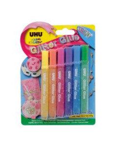 CF6 GLITTER GLUE SHINY 10ML